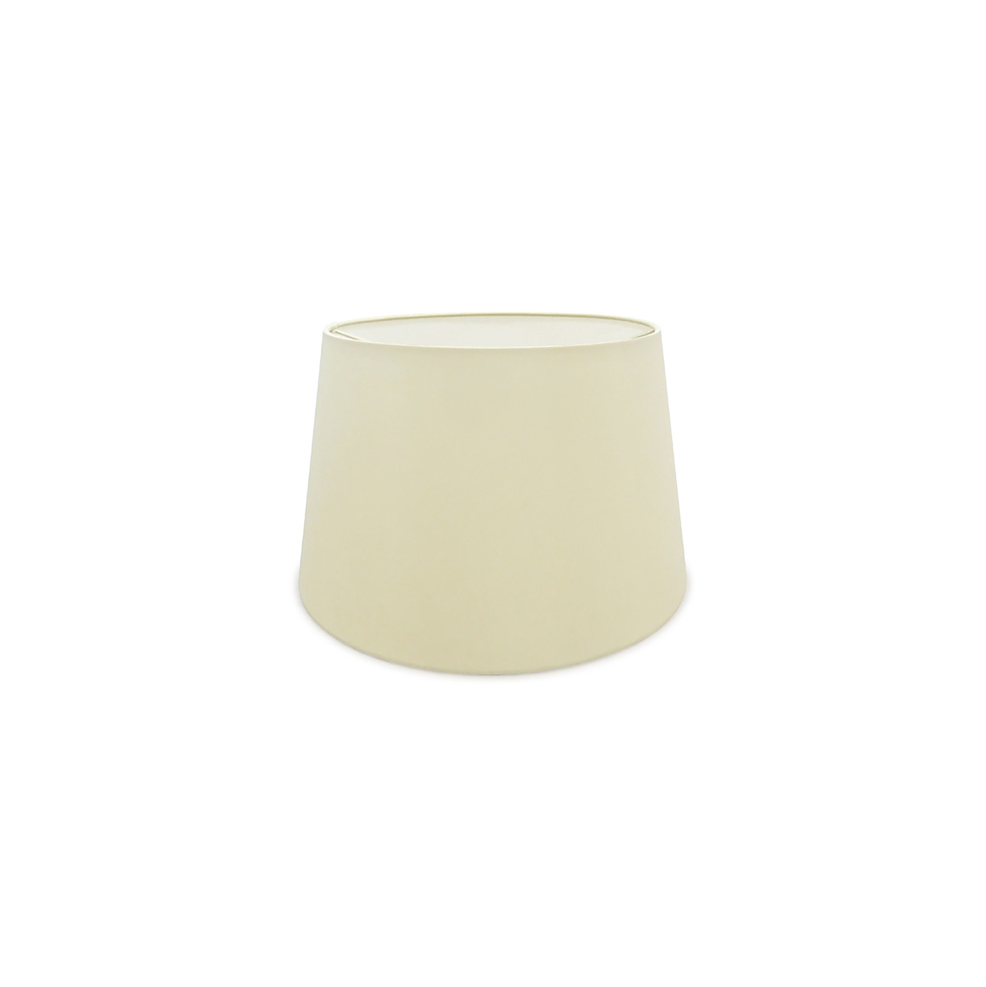 D0298  Sutton 35cm Dual Mount Fabric Shade Ivory Pearl, White